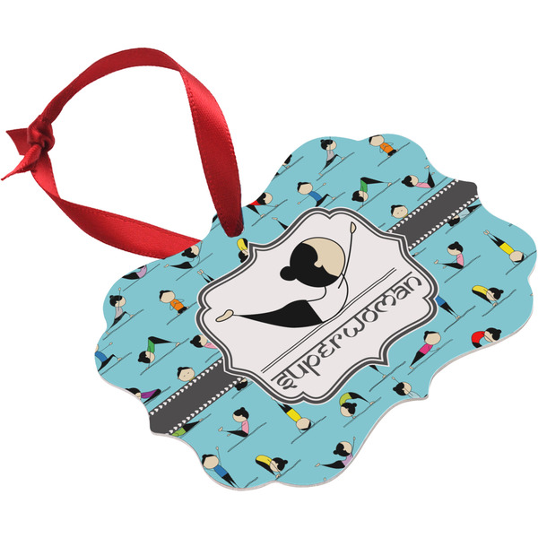 Yoga Poses Christmas Ornament