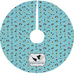 Yoga Poses Tree Skirt (Personalized)