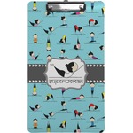 Yoga Poses Clipboard (Legal Size) (Personalized)