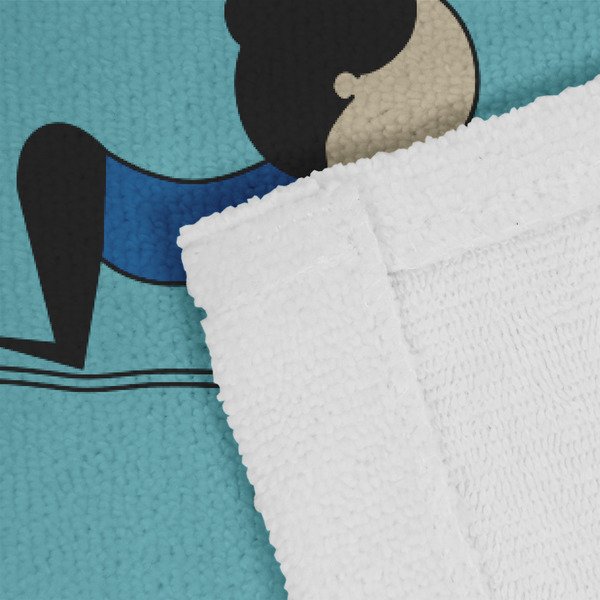 Yoga Poses Close up of Fabric