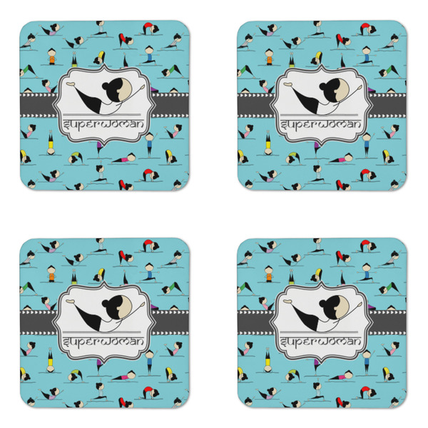 Yoga Poses Coaster Set - APPROVAL