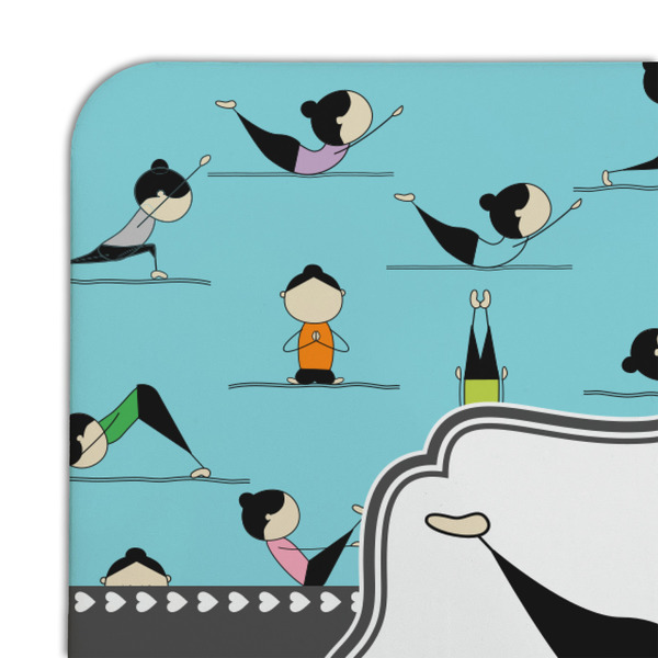 Yoga Poses Coaster Set - DETAIL