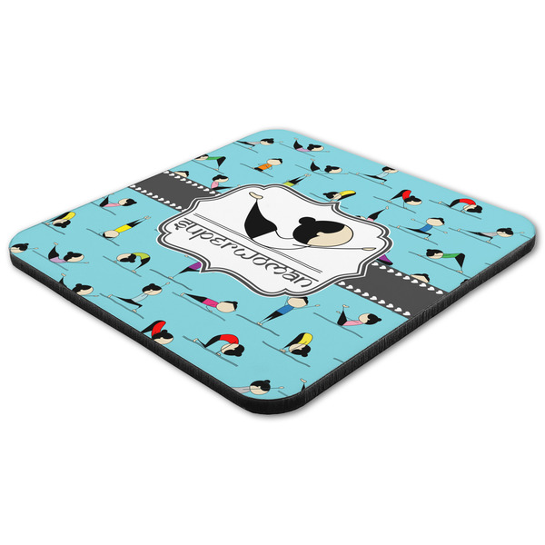 Yoga Poses Coaster Set - FLAT (one)