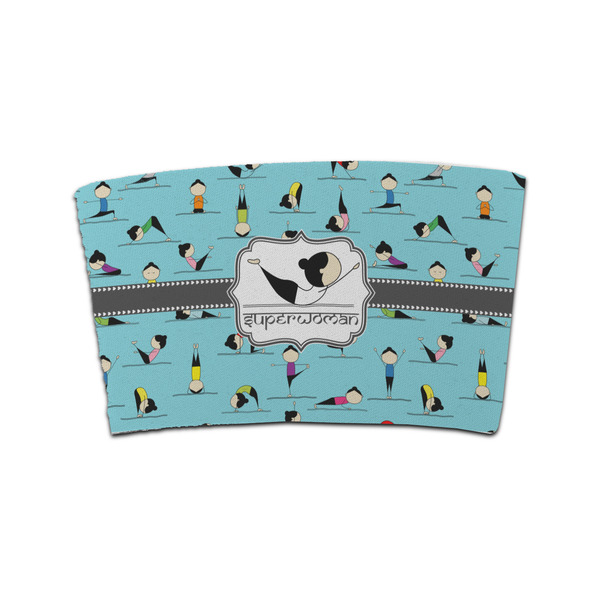 Custom Yoga Poses Coffee Cup Sleeve (Personalized)