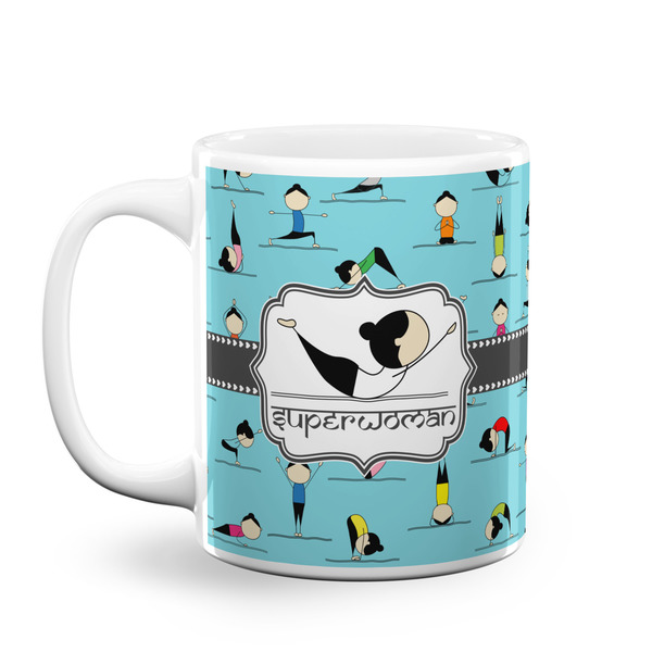 Custom Yoga Poses Coffee Mug (Personalized)