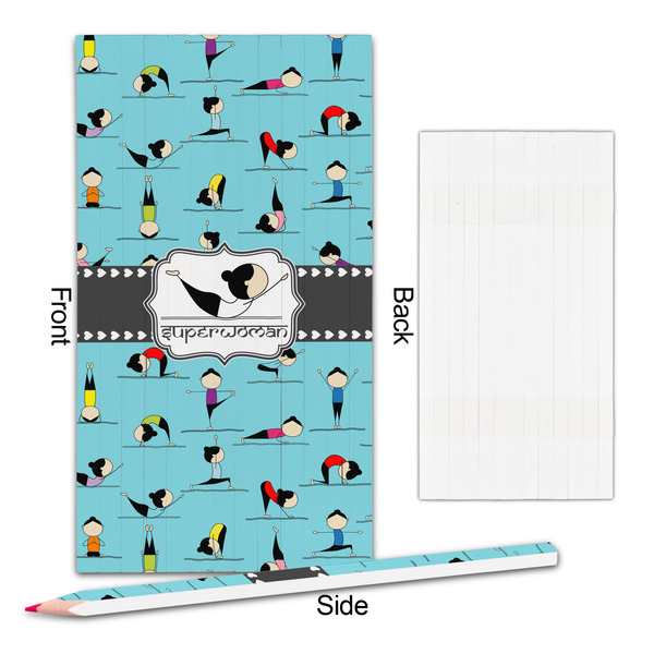 Yoga Poses Colored Pencils - Approval