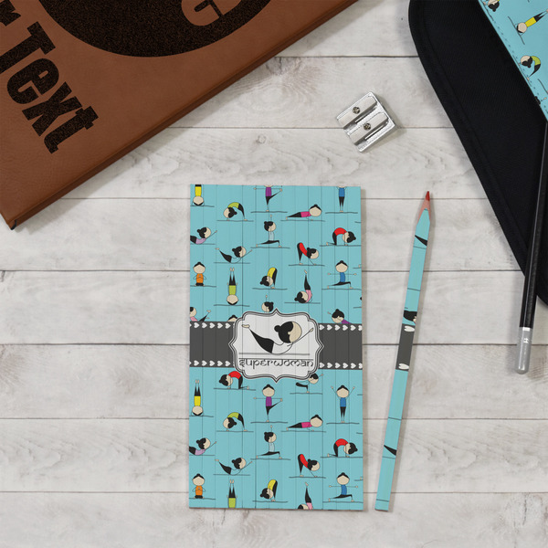 Yoga Poses Colored Pencils - In Context