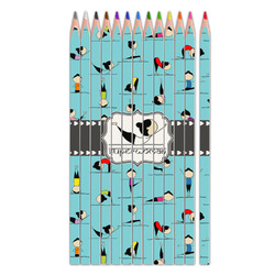 Yoga Poses Colored Pencils (Personalized)