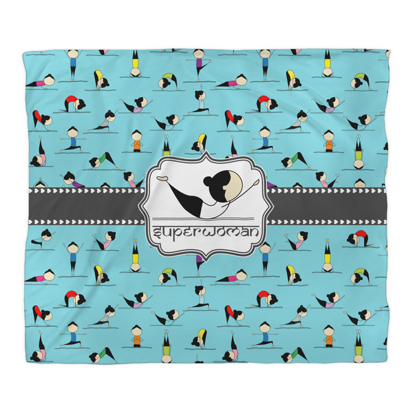 Yoga Poses Comforter - King - Front
