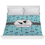 Yoga Poses Comforter - King (Personalized)