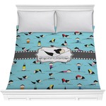 Yoga Poses Comforter - Full / Queen (Personalized)