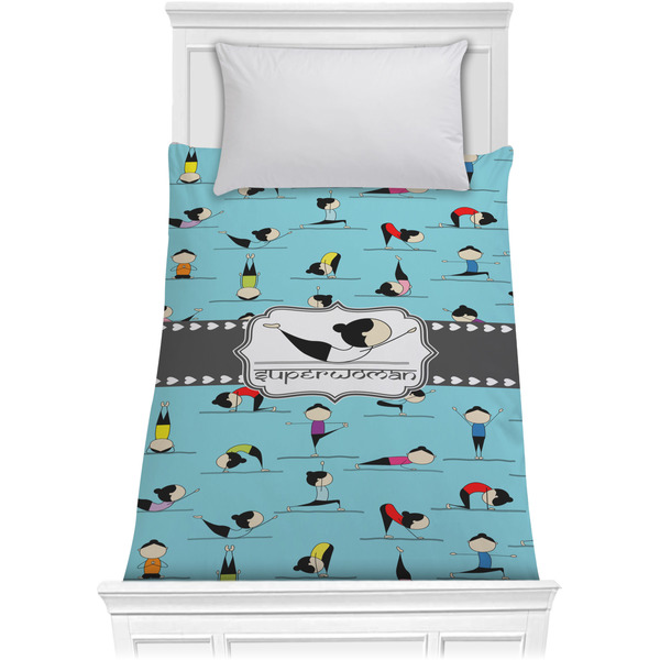 Yoga Poses Comforter (Twin)