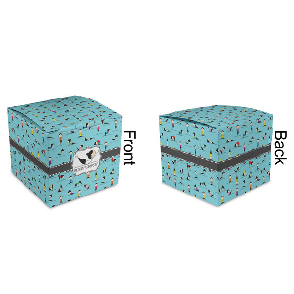 Yoga Poses Cubic Gift Box - Approval