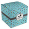 Yoga Poses Cube Favor Gift Box - Front/Main