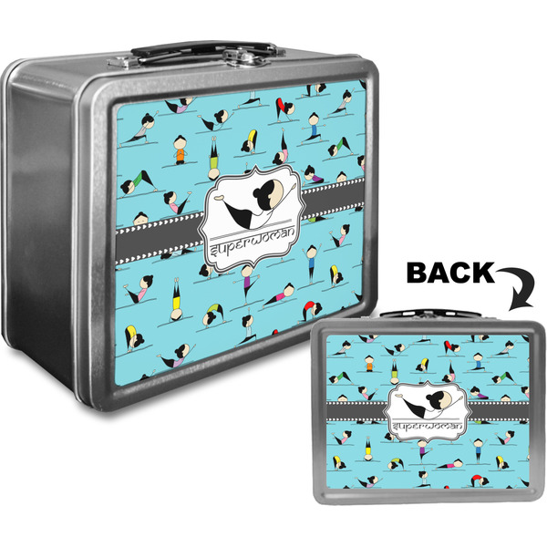 Yoga Poses Custom Lunch Box / Tin Approval
