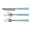 Yoga Poses Cutlery Set - FRONT