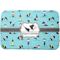 Yoga Poses Dish Drying Mat (Personalized)