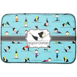 Yoga Poses Dish Drying Mat (Personalized)