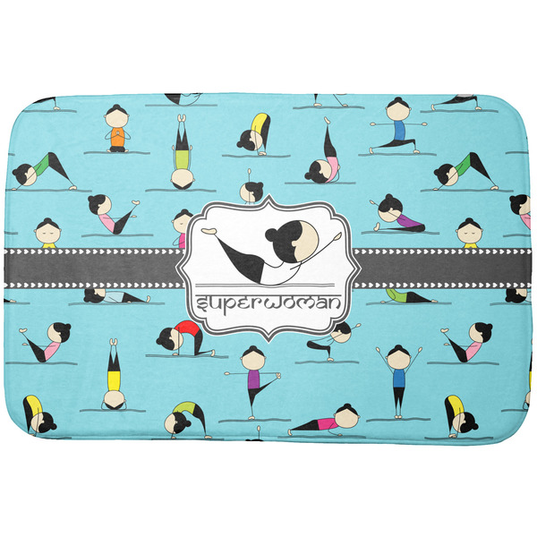 Custom Yoga Poses Dish Drying Mat (Personalized)