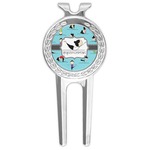 Yoga Poses Golf Divot Tool & Ball Marker (Personalized)