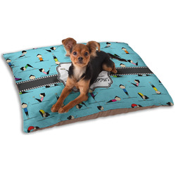 Yoga Poses Dog Bed - Small w/ Name or Text