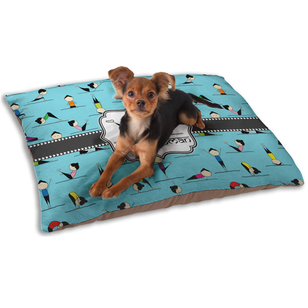 Yoga Poses Dog Bed - Small LIFESTYLE