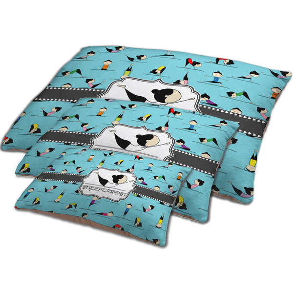 Yoga Poses Dog Beds - MAIN (sm, med, lrg)