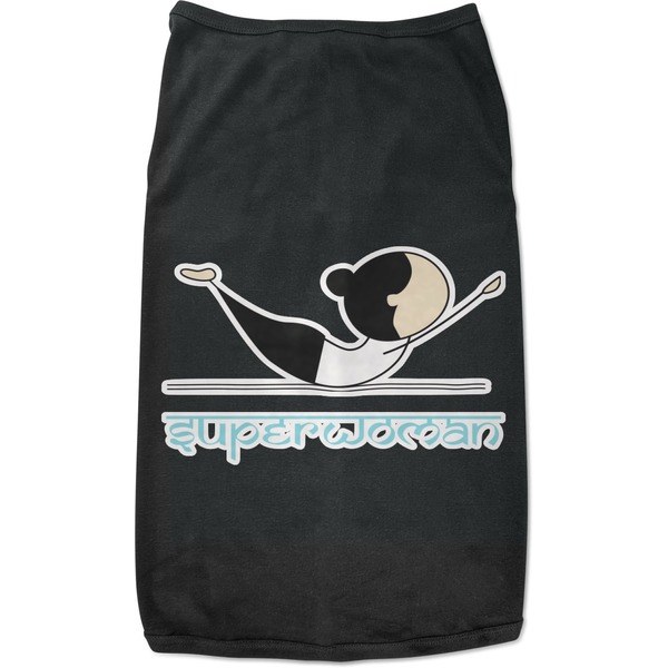 Custom Yoga Poses Black Pet Shirt - 3XL (Personalized)