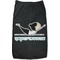 Yoga Poses Black Pet Shirt - 3XL (Personalized)
