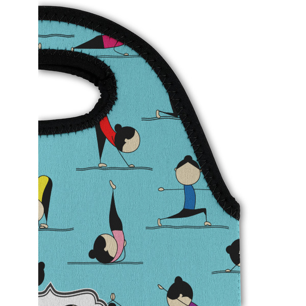 Yoga Poses Double Wine Tote - Detail 1 (new)