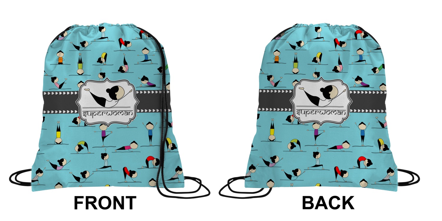 personalized small drawstring bags