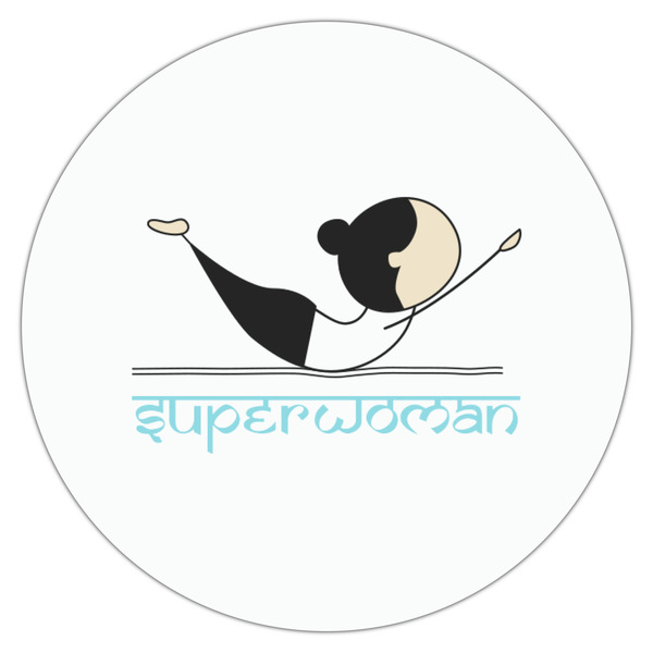 Yoga Poses Drink Topper - Small - Single