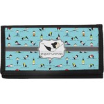 Yoga Poses Canvas Checkbook Cover (Personalized)