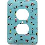 Yoga Poses Electric Outlet Plate