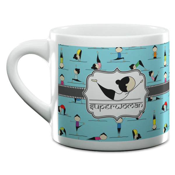 Yoga Poses Espresso Cup - 6oz (Double Shot) (MAIN)