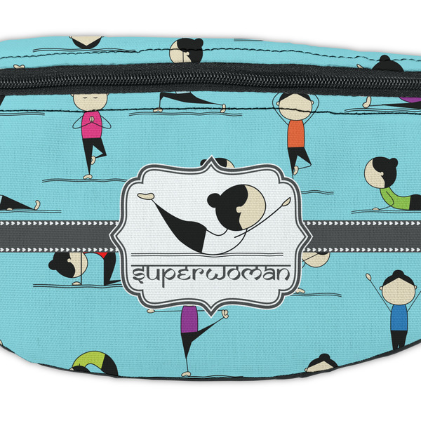 Yoga Poses Fanny Pack - Closeup