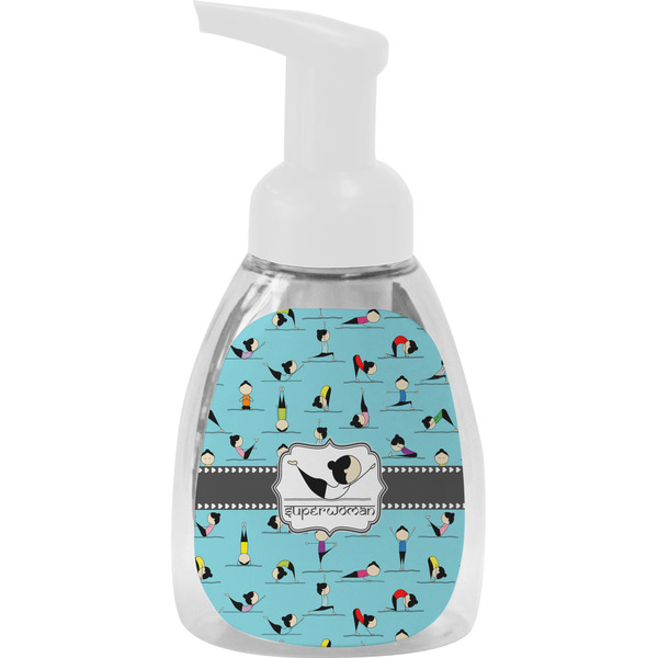Custom Yoga Poses Foam Soap Bottle (Personalized)