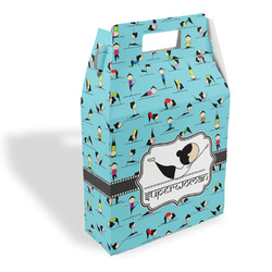 Yoga Poses Gable Favor Box (Personalized)