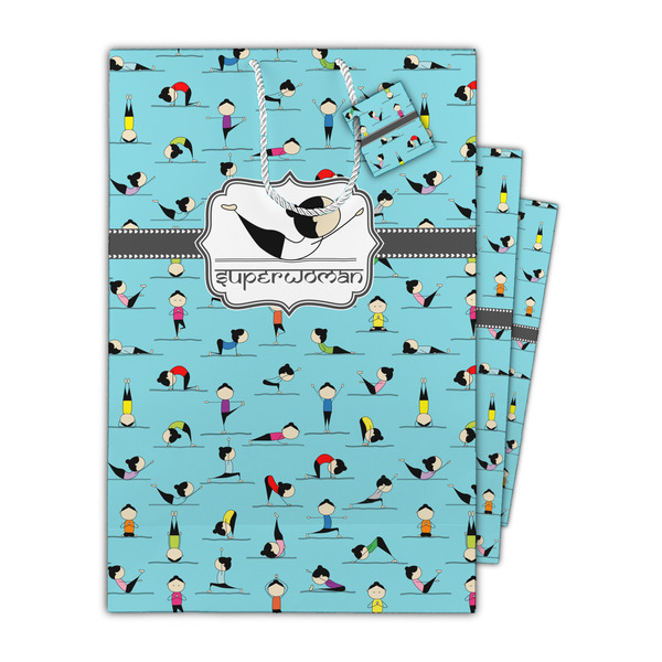 Yoga Poses Gift Bags - Parent/Main