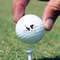 Yoga Poses Golf Ball - Branded - Hand