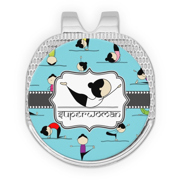 Yoga Poses Golf Ball Hat Marker Hat Clip