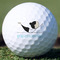 Yoga Poses Golf Ball - Non-Branded - Front