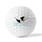 Yoga Poses Golf Balls - Generic - Set of 12 - FRONT