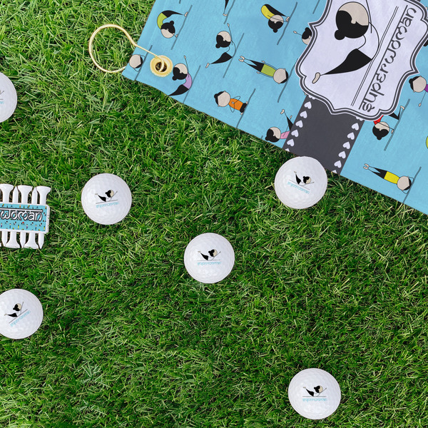 Yoga Poses Golf Balls - Generic - Set of 12 - LIFESTYLE