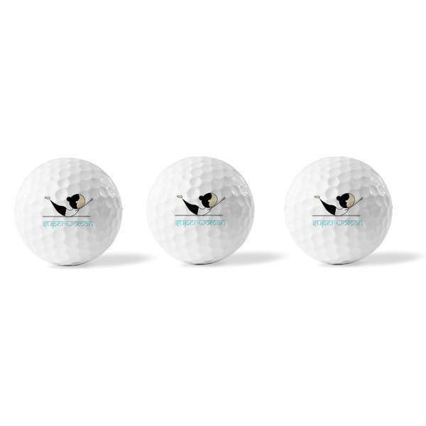 Yoga Poses Golf Balls - Generic - Set of 3 - APPROVAL