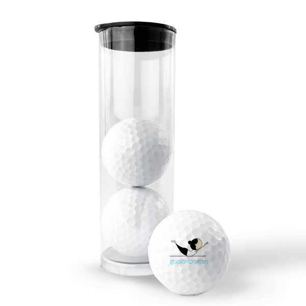 Yoga Poses Golf Balls - Generic - Set of 3 - PACKAGING