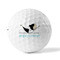 Yoga Poses Golf Balls - Titleist - Set of 3 - FRONT