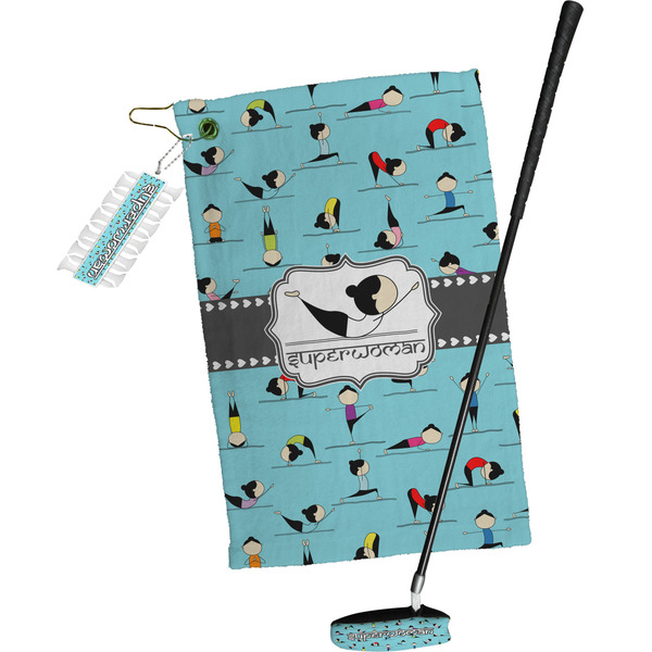 Yoga Poses Golf Gift Kit (Full Print)
