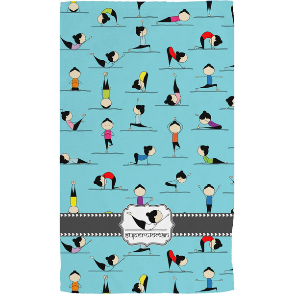 Yoga Poses Hand Towel (Personalized)