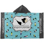Yoga Poses Kids Hooded Towel (Personalized)
